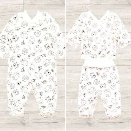 Комплект в дизайне "Зоо"