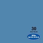 Фон бумажный Savage SA 30-12 Gulf Blue 2.72 x 11м голубой залив