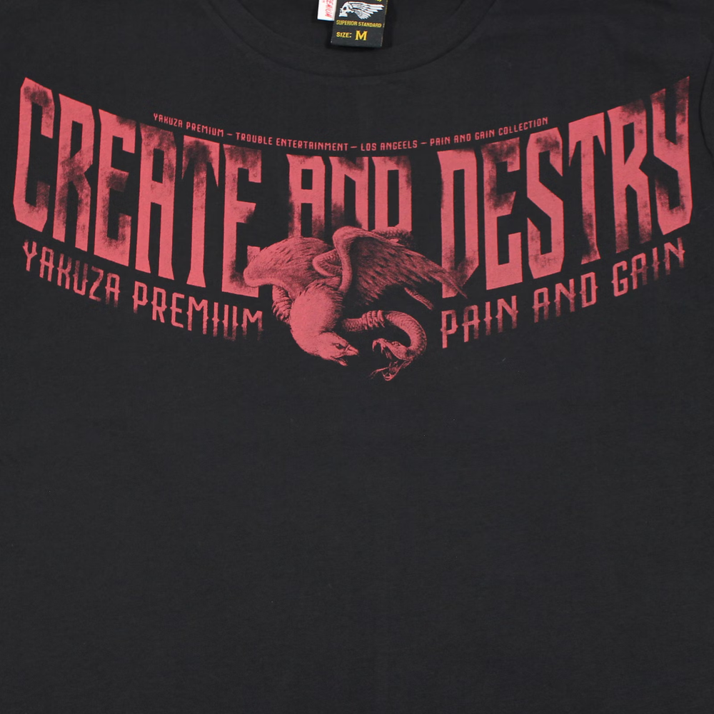 Футболка черная Yakuza Premium 3905