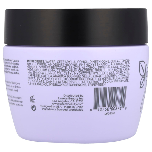 Luseta Beauty, Biotin B-Complex, восстанавливающая маска для волос, предотвращающая ломкость, 500 мл (16,9 жидк. унц.)