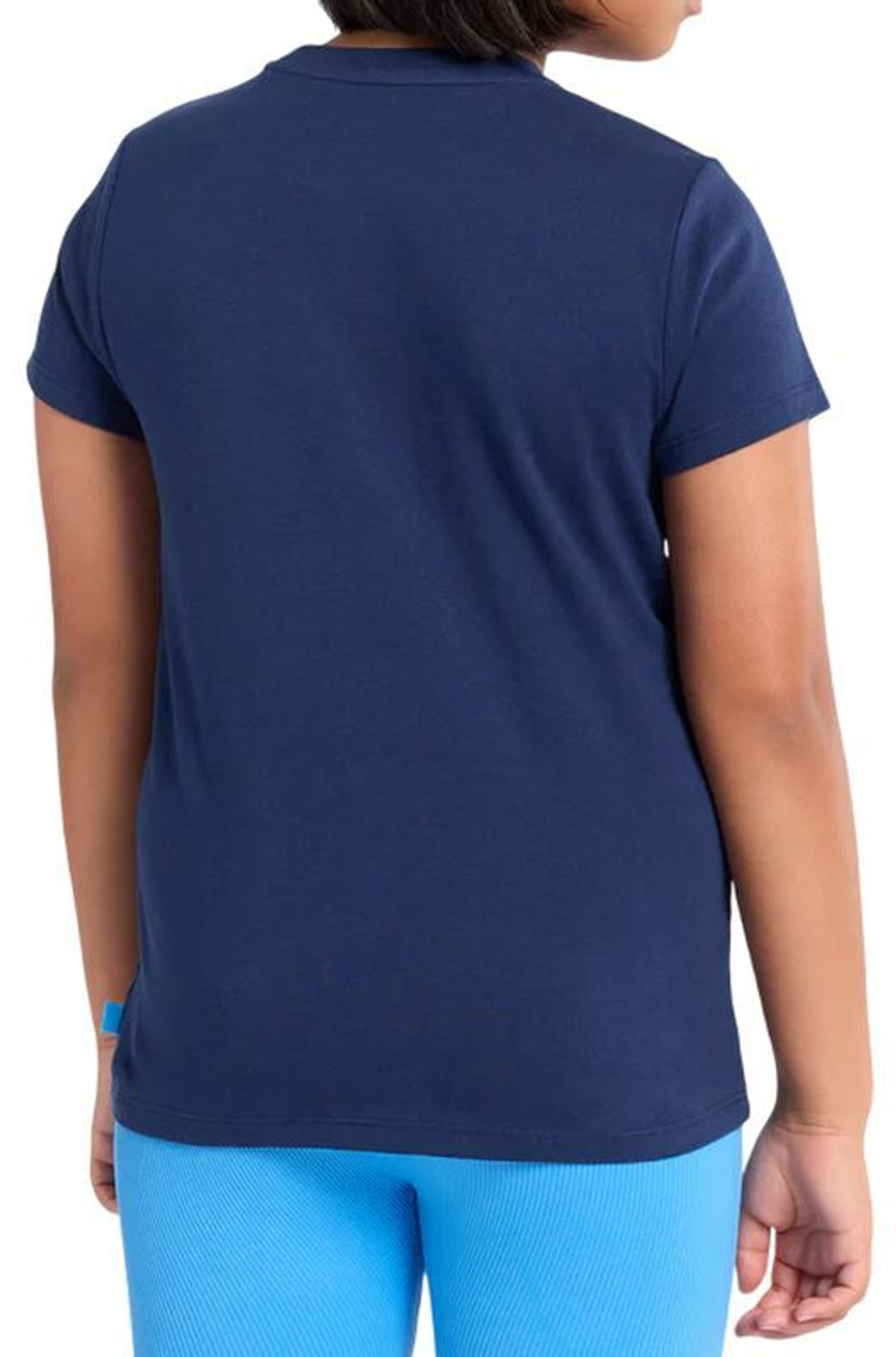 Футболка для девочки теннисная Australian Open Grand Slam - небесный