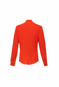 Рубашка с длинным рукавом оранжевая 03-04-23 SS men