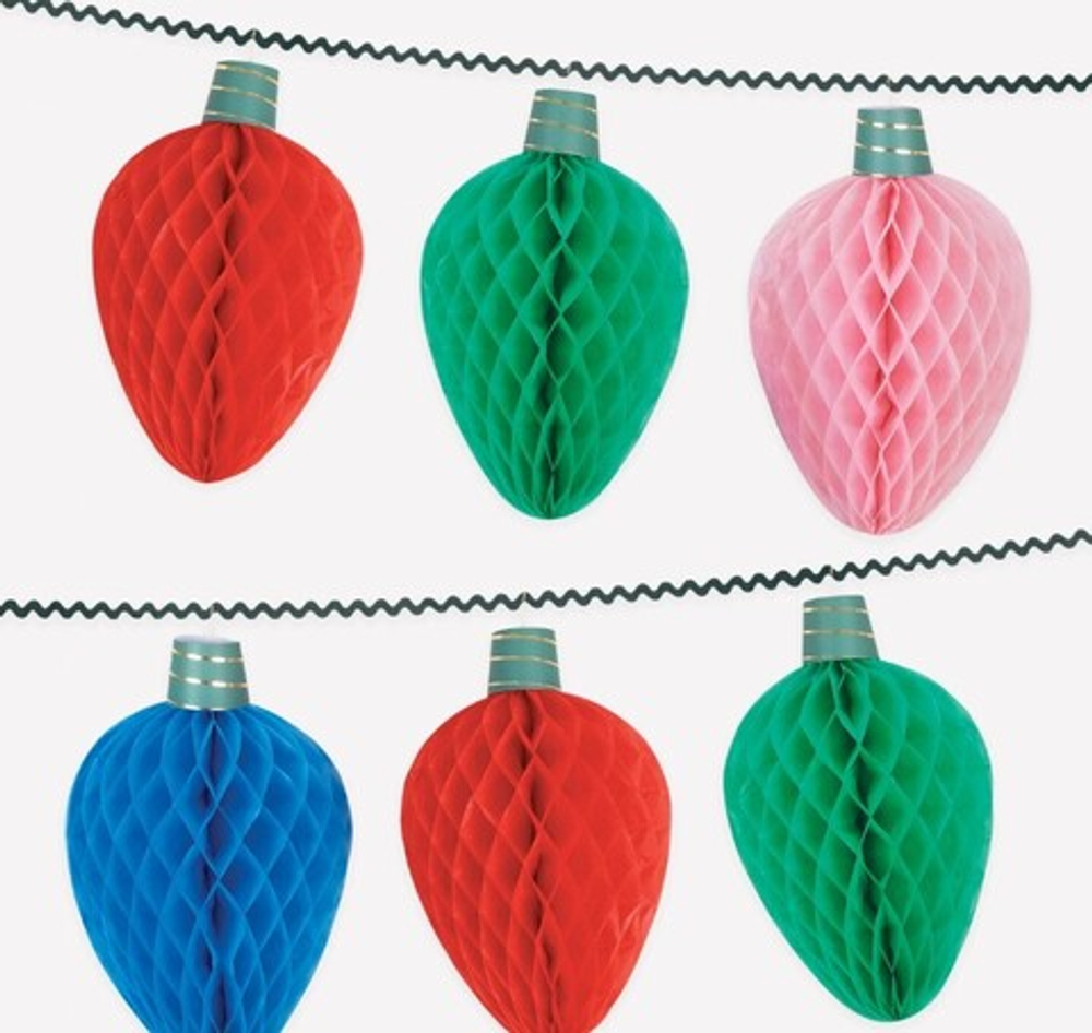 Гирлянда "Фонарики рождественские" (2025) 1.8 метра