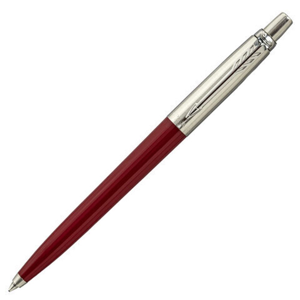Ручка шариковая PARKER "Jotter Plastic CT", корпус красный, ежедневник А5 красный, пакет, 880897