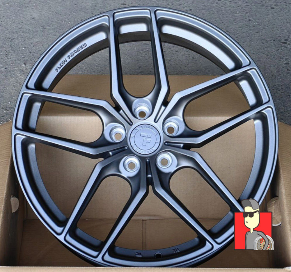 Комплект дисков Brixton Flow From Titan Forged TF51 18x8 et38 5x114.3