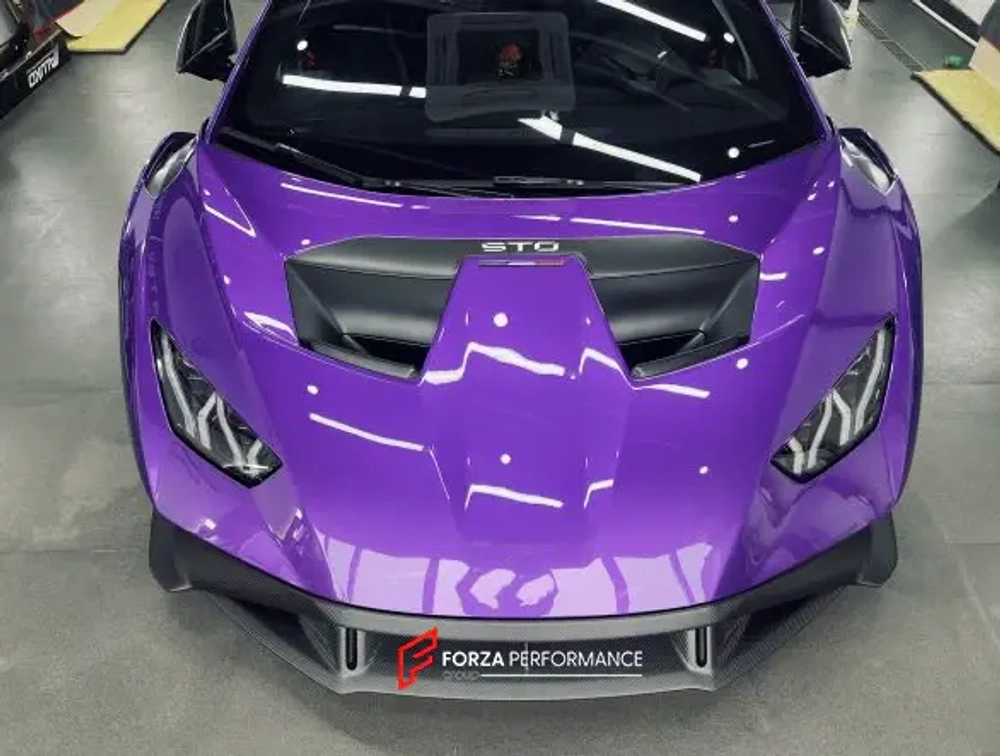 Обвес переделка для Lamborghini Huracan LP580 LP610 2014-2019 в Huracan STO LP 640 Ламборгини Хуракан