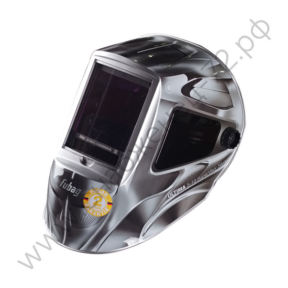FUBAG Маска сварщика Хамелеон с регулирующимся фильтром ULTIMA 5-13 SuperVisor Silver