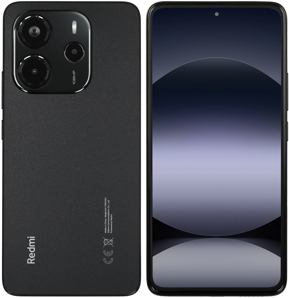 Смартфон Xiaomi Redmi Note 14 8/256GB Midnight Black