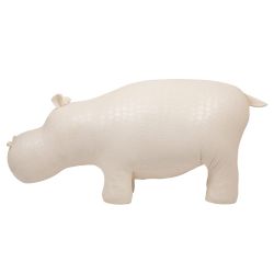 Банкетка Пуф Бегемот Белый средний