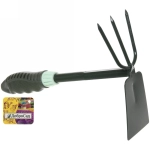 Мотыжка комбинированная рыхлитель/бороздовичек «Эвкалипт» пластиковая ручка ДоброСад