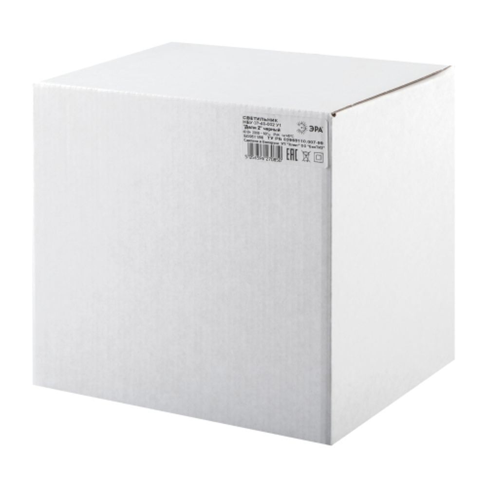 Садово-парковый светильник ЭРА «Дели 2» НБУ 07-40-002 черный 4-гранный настенный IP44 Е27 max 60Вт