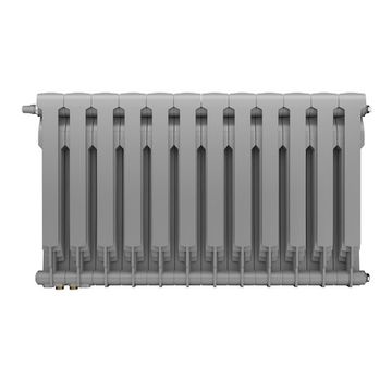 Радиатор Royal Thermo BiLiner 500 VDR Silver Satin - 12 секций нижнее подключение (правое)