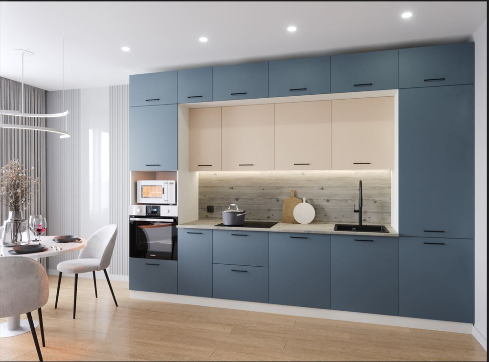 Кухонный гарнитур Fusion 3400 (38мм)