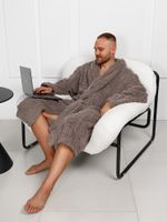 Халат мужской Идеал-3 Виотекс СЕРЫЙ