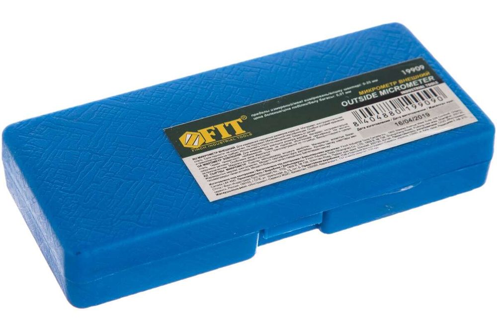 Микрометр наружный 0 - 25 мм/ 0,01 мм, 19909