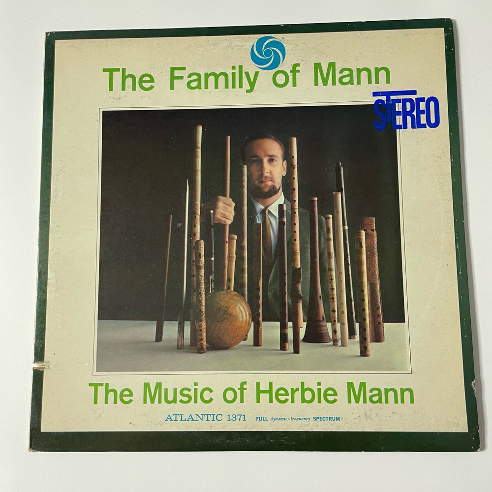 Винтажная виниловая пластинка LP Herbie Mann, The Family Of Mann (The Music Of Herbie Mann) (США 1968)
