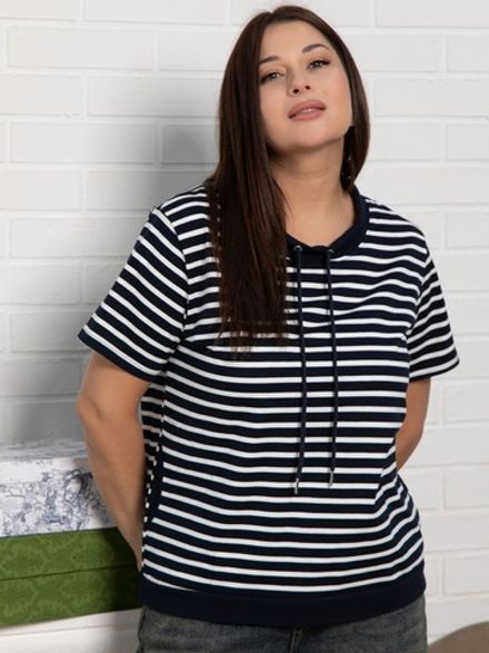 Блуза Лила (синяя) Б15459-20М LT Collection