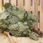 Веник дубовый «Евро» с оплеткой