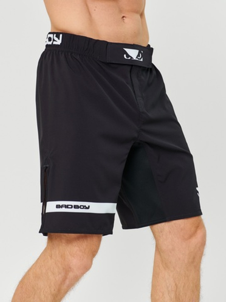 Шорты MMA Bad Boy Oss Grappling Shorts черный/белый