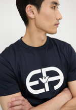 Emporio Armani Футболка с принтом - Синий