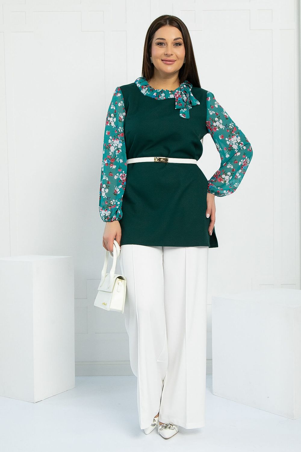 Туника Яшма (изумруд) Б13068-24М LT Collection