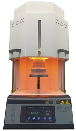 Печь для синтеризации циркония Zetin-Tech ZTCF-30B Plus