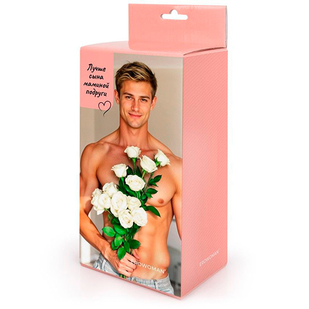 Телесный фаллоимитатор Bior Toys Erowoman-Eroman ER-30058 LE