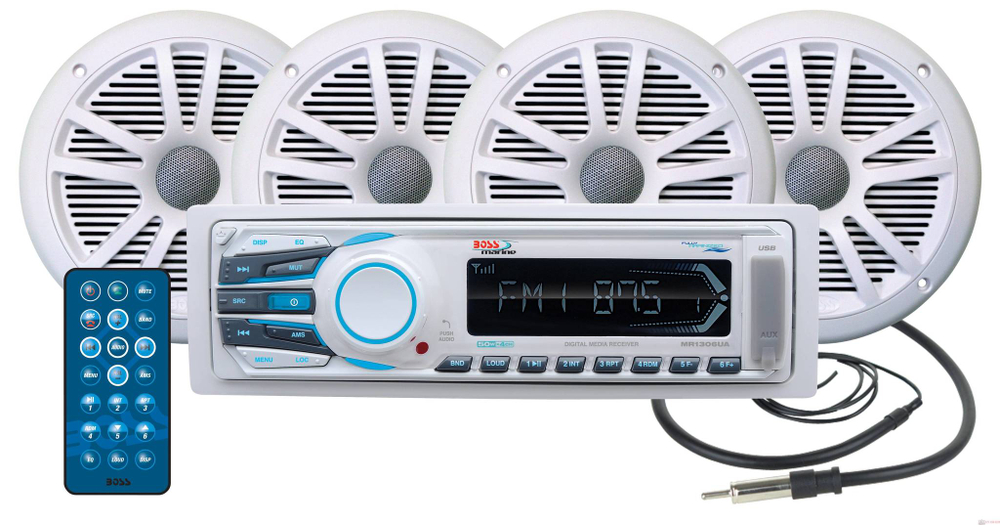 Морская аудиосистема Boss Audio MCK1308WB.64, 180 Вт
