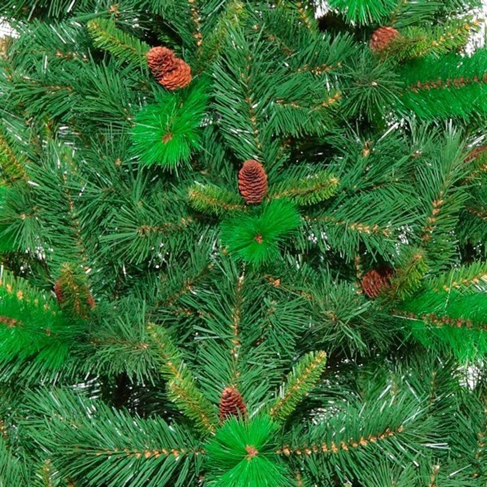 GAEM Елка искусственная "Сибирская узкая", L140 W 140 H213 см, 890 веток
