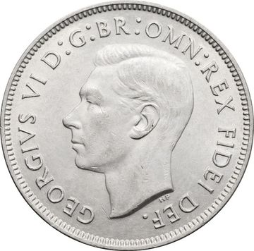 1 флорин 1951 Австралия «50 лет Федерации»