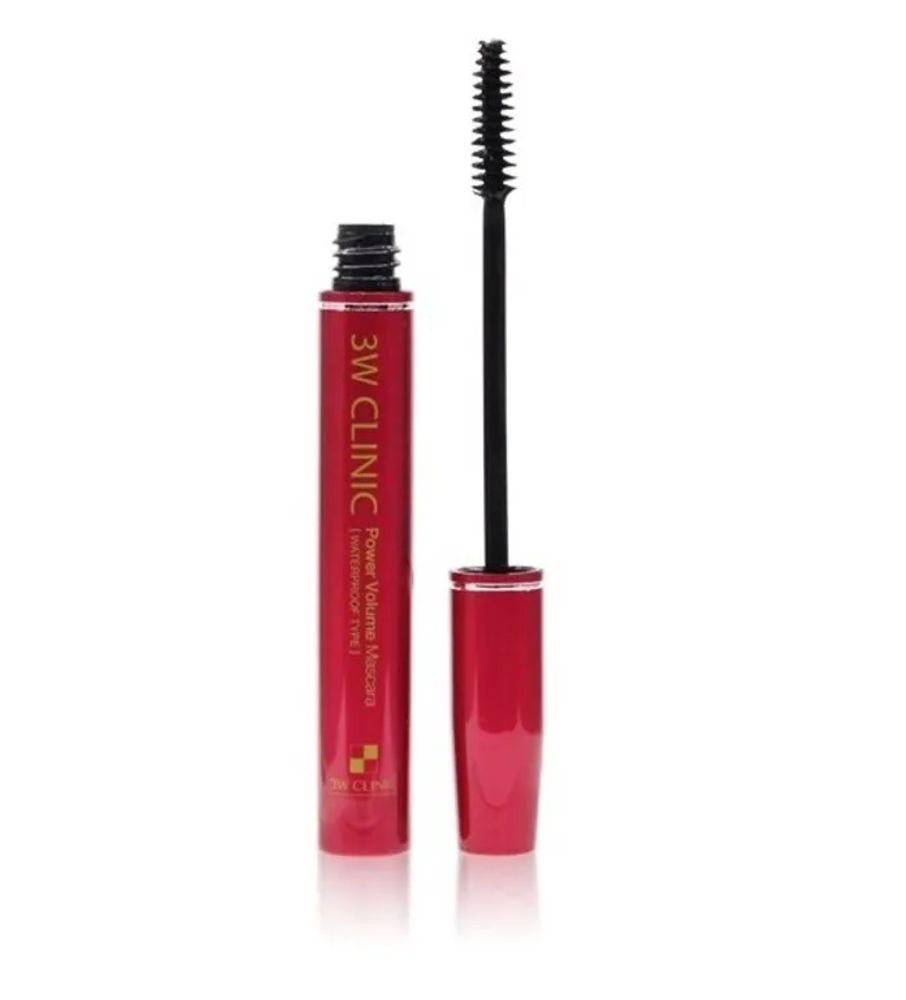 Тушь для ресниц 3W Clinic Power Volume Mascara Water Proof (Circle Case) водостойкая для объема 7 мл