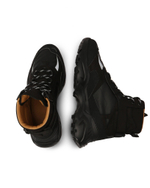 кожаные кроссовки kombat high Buscemi - черный(BCW22707)