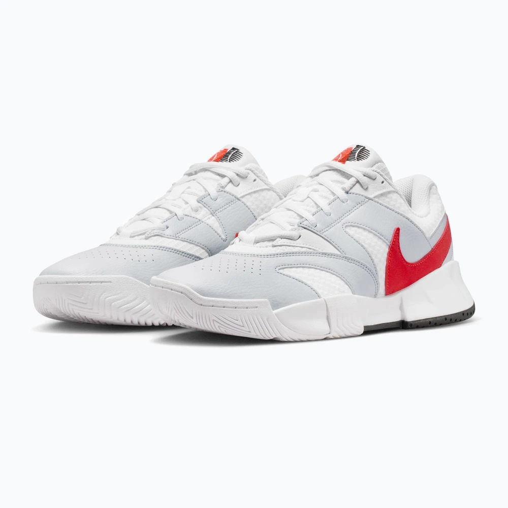 Теннисные кроссовки Nike Court Lite 4 white/pure platinum/light crimson