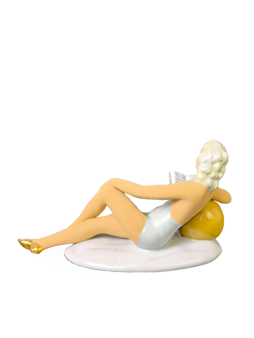 Фарфоровая статуэтка "Пляжница" Wagner & Apel