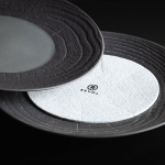 Тарелка «Арборесценс» мелкая;керамика;D=280,H=35мм; (Цвет: темно-серый)