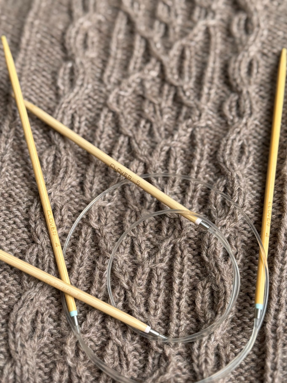 спицы clover takumi 40 см