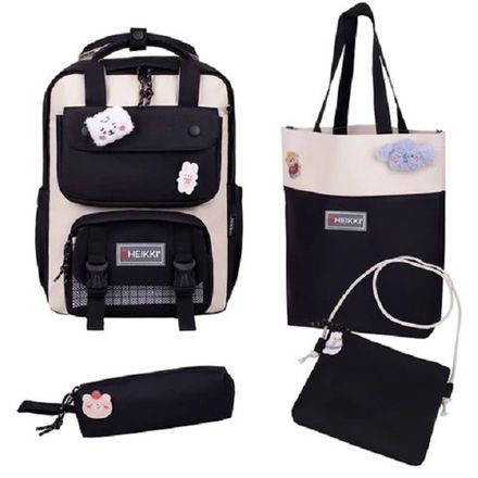 Рюкзак Brauberg Heikki Combo, 42*30*14 см, 16л, 900 гр., сумка-шоппер, косметичка, пенал