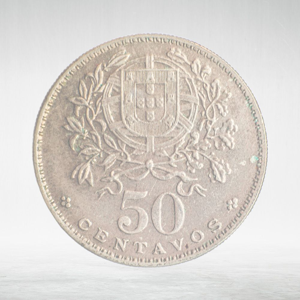 Portugal, 50 Centavos, 1968, VF