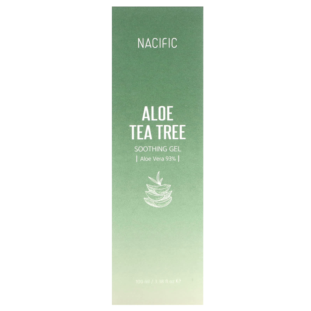 Nacific, Aloe Tea Tree, успокаивающий гель, 100 мл (3,38 жидк. унц.)