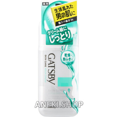 Лосьон для лица мужской против акне успокаивающий с антибактериальным и увлажняющим эффектом 170 мл Mandom Gatsby Skin Care Water