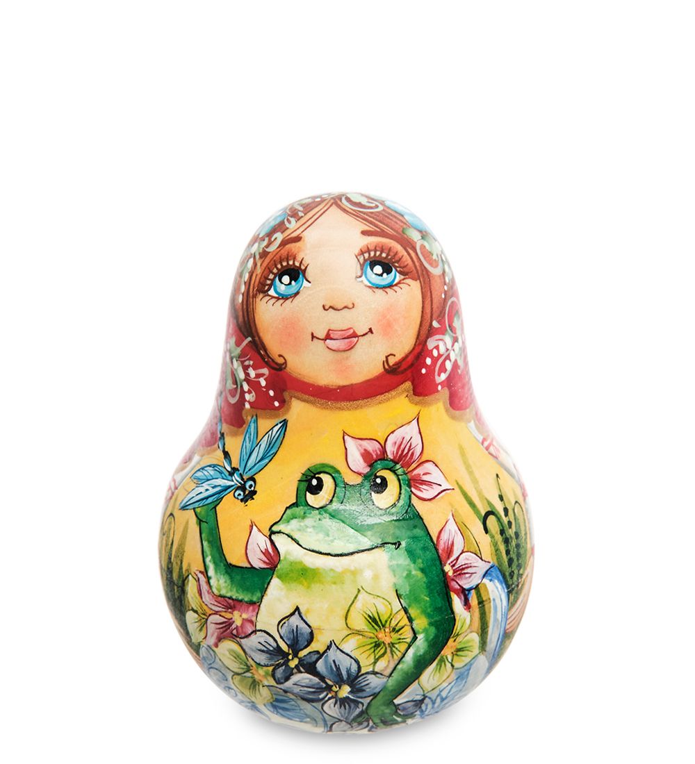 Народные промыслы МР-16/20-C Неваляшка мал. «Мария с лягушкой»