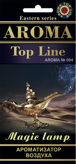 Ароматизатор для автомобиля AROMA TOP LINE №004 Magic Lamp картон
