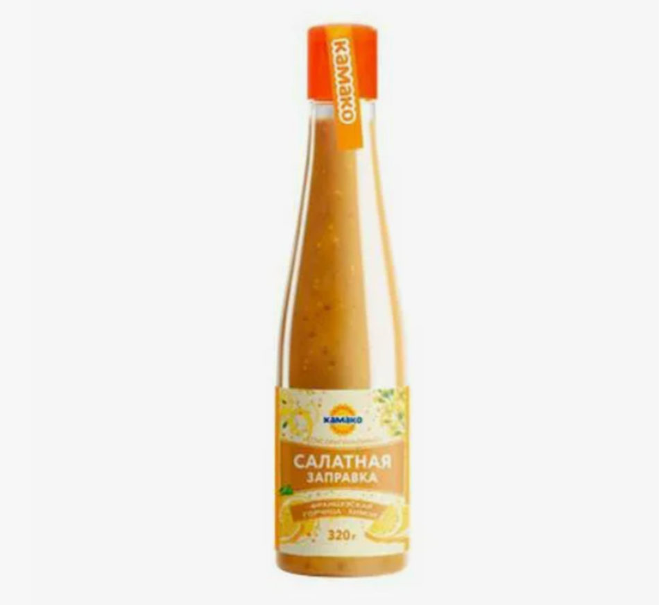 Салатная заправка "Французская горчица-лимон" 320г. Камако
