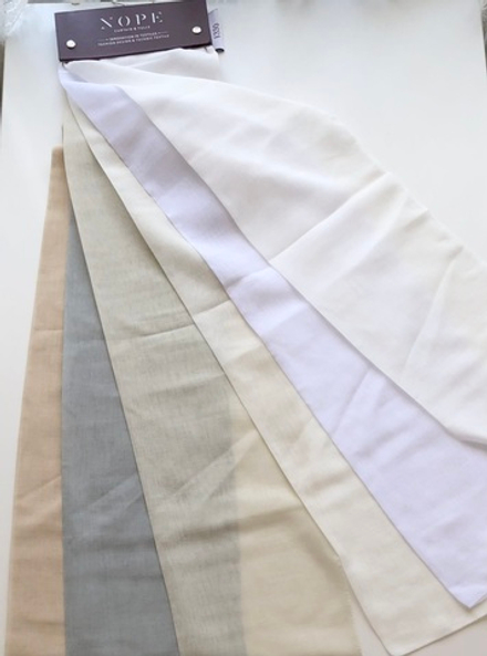 Тюль под лен Nope арт. San Francisco col. 001 (высота 330 см, Турция)