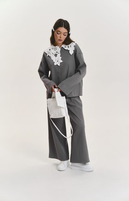 СВИТШОТ ТЕЙЛИН ГРАФИТОВЫЙ