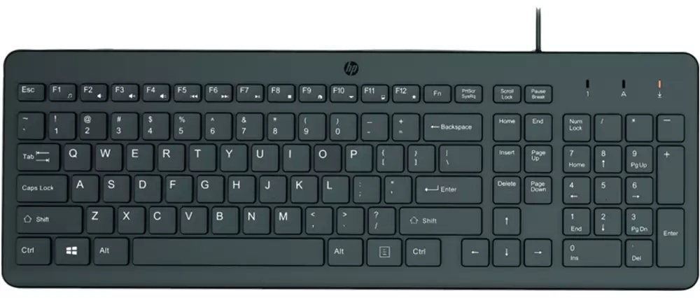 Клавиатура HP 150 Wired черный