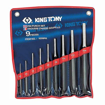 Цена на KING TONY (1009PR) Набор выколоток, 9 предметов