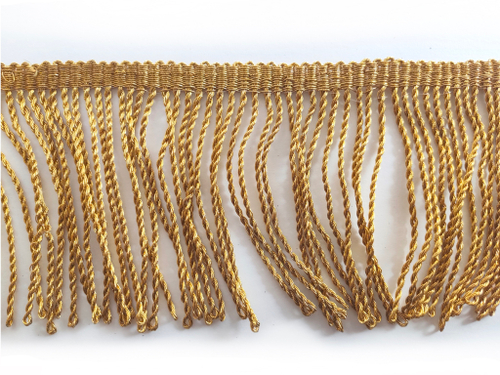 Бахрома  витая металлизированная (проволока) 6см Бахрома 8.5см