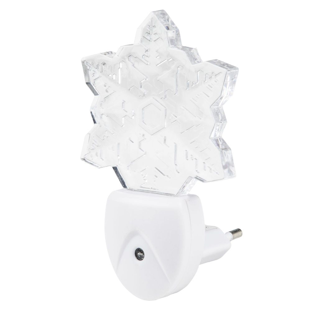 DTL-315 Цветок-White-Sensor Светильник-ночник. С фотосенсором день-ночь. Белый. ТМ Uniel