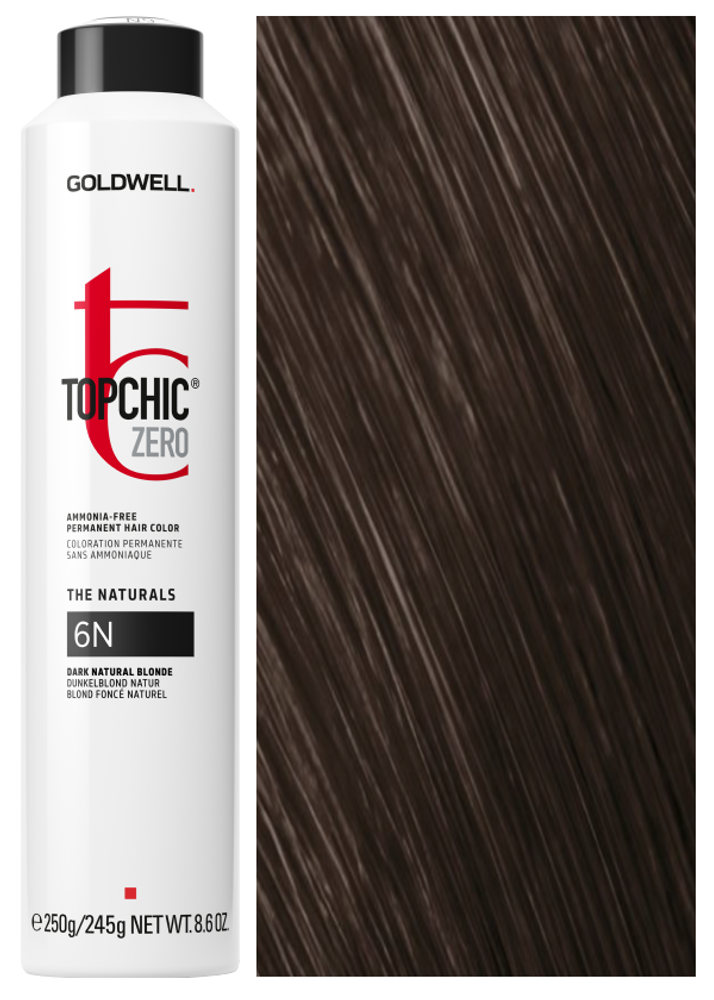 Goldwell Topchic Zero 6N Тёмно-русый 250 мл